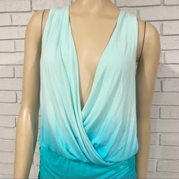 Young Fabulous & Broke Stacey Turquoise Mini Dress - Picture 3 of 6